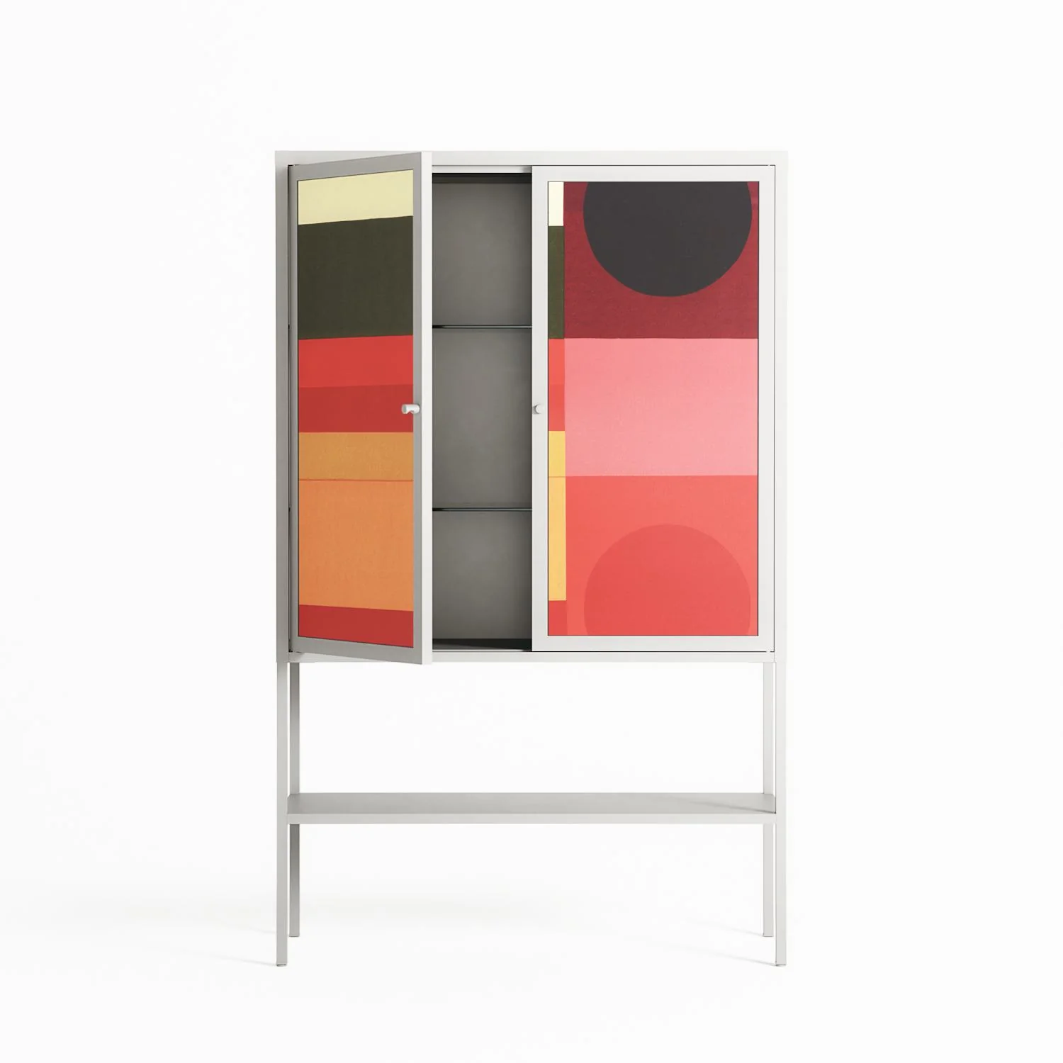 Turnstile - Loft Cabinet - Rikki Hewitt - Chalk - Overlay Metal - Image 3