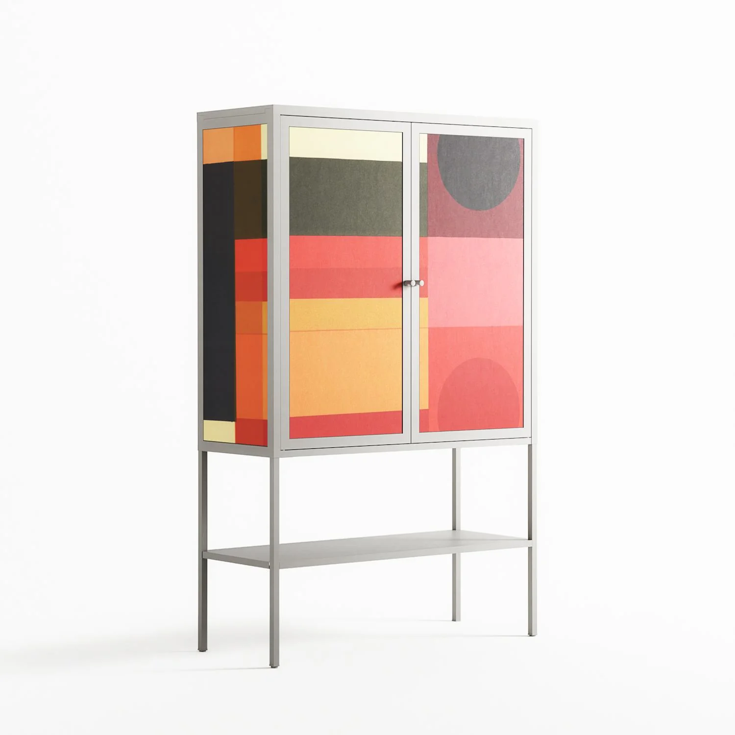 Turnstile - Loft Cabinet - Rikki Hewitt - Chalk - Overlay Metal - Image 4