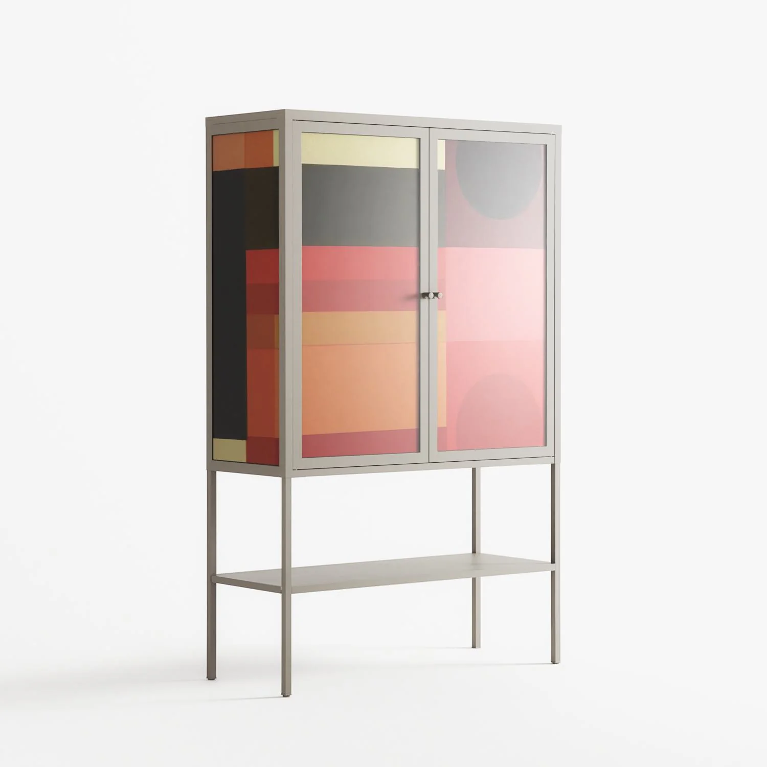 Turnstile - Loft Cabinet - Rikki Hewitt - Pebble - Overlay Glass - Image 4