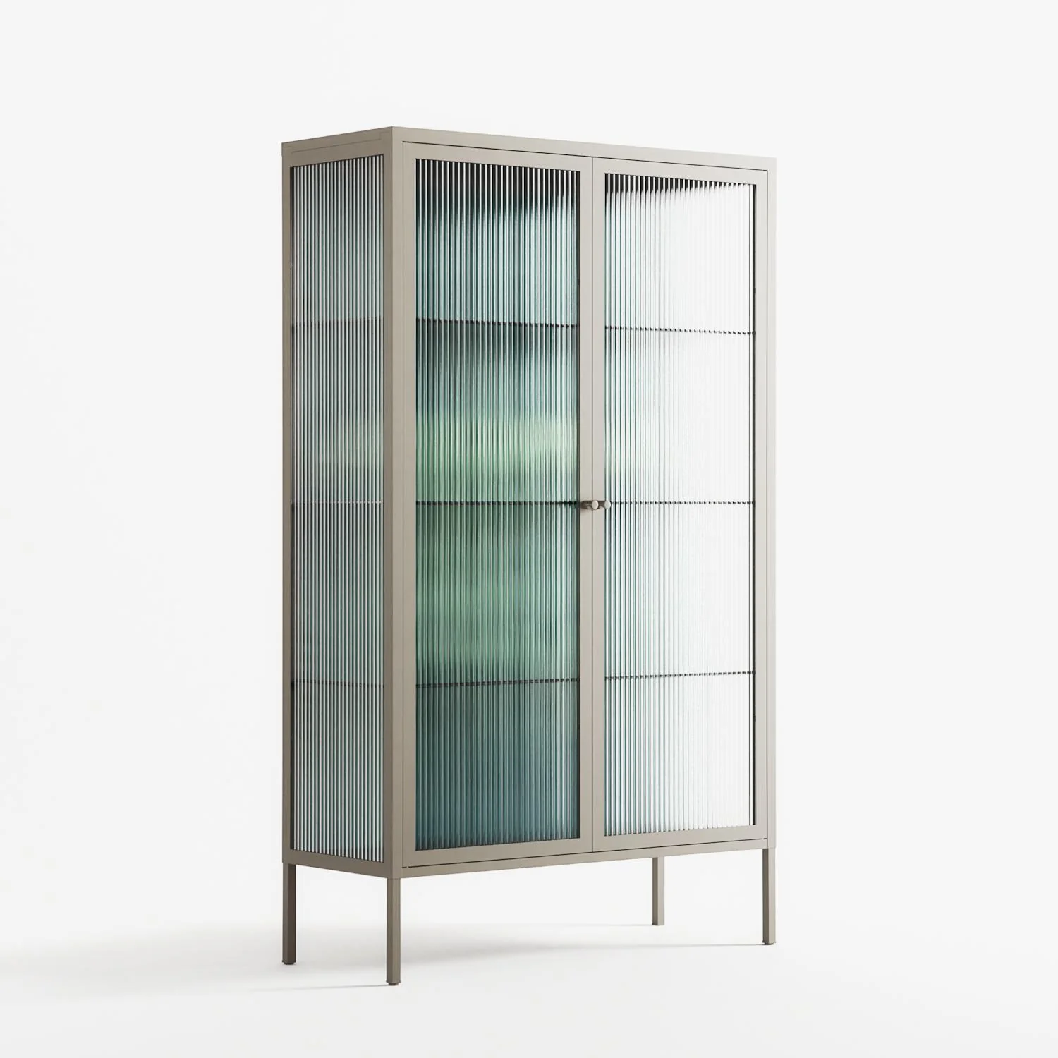 Turtle With Kelp - Cabinet - Katie O’Shea - Pebble - Reeded glass - Image 4