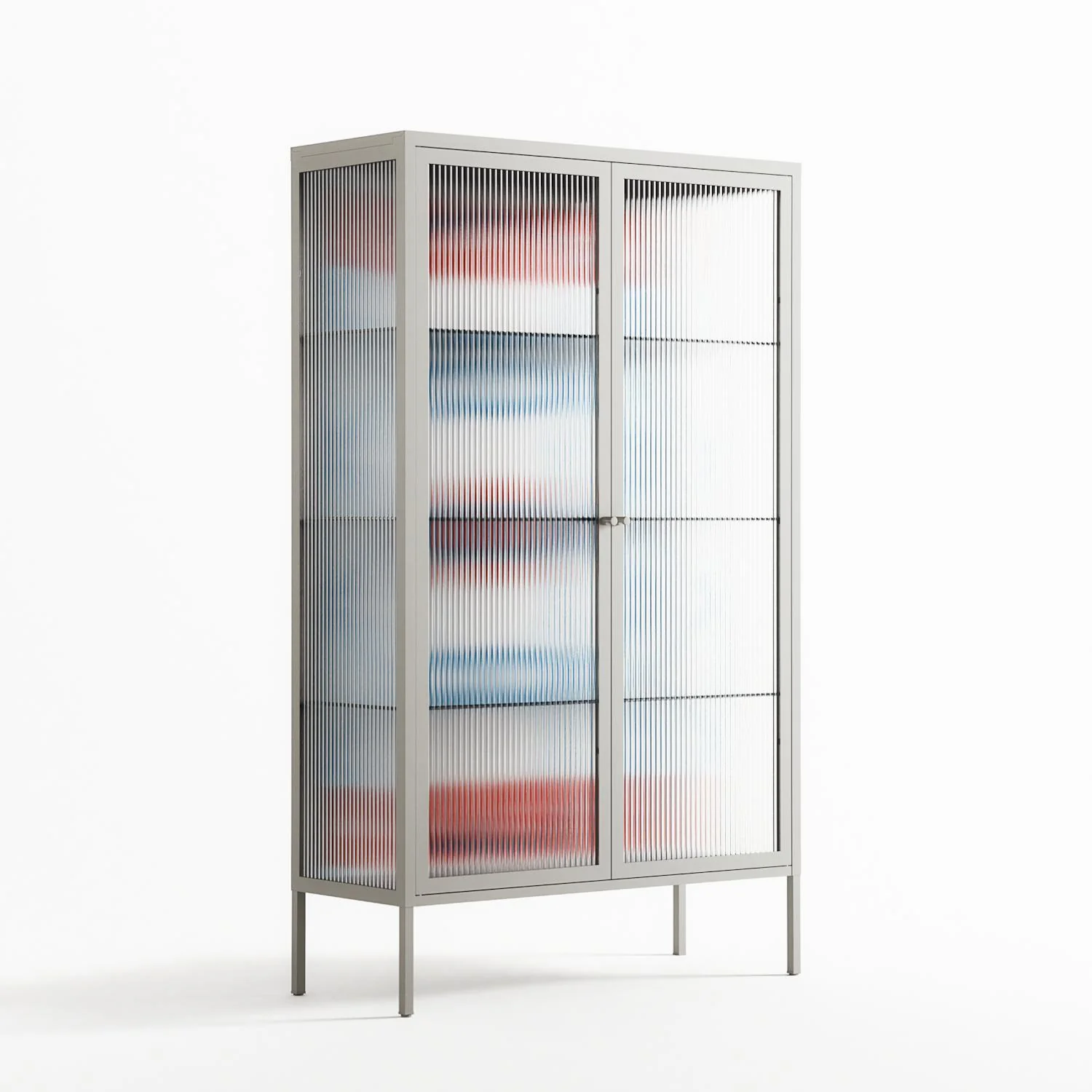 Velvet Dusk - Cabinet - Oluwasheyi Adebayo - Chalk - Reeded glass - Image 4