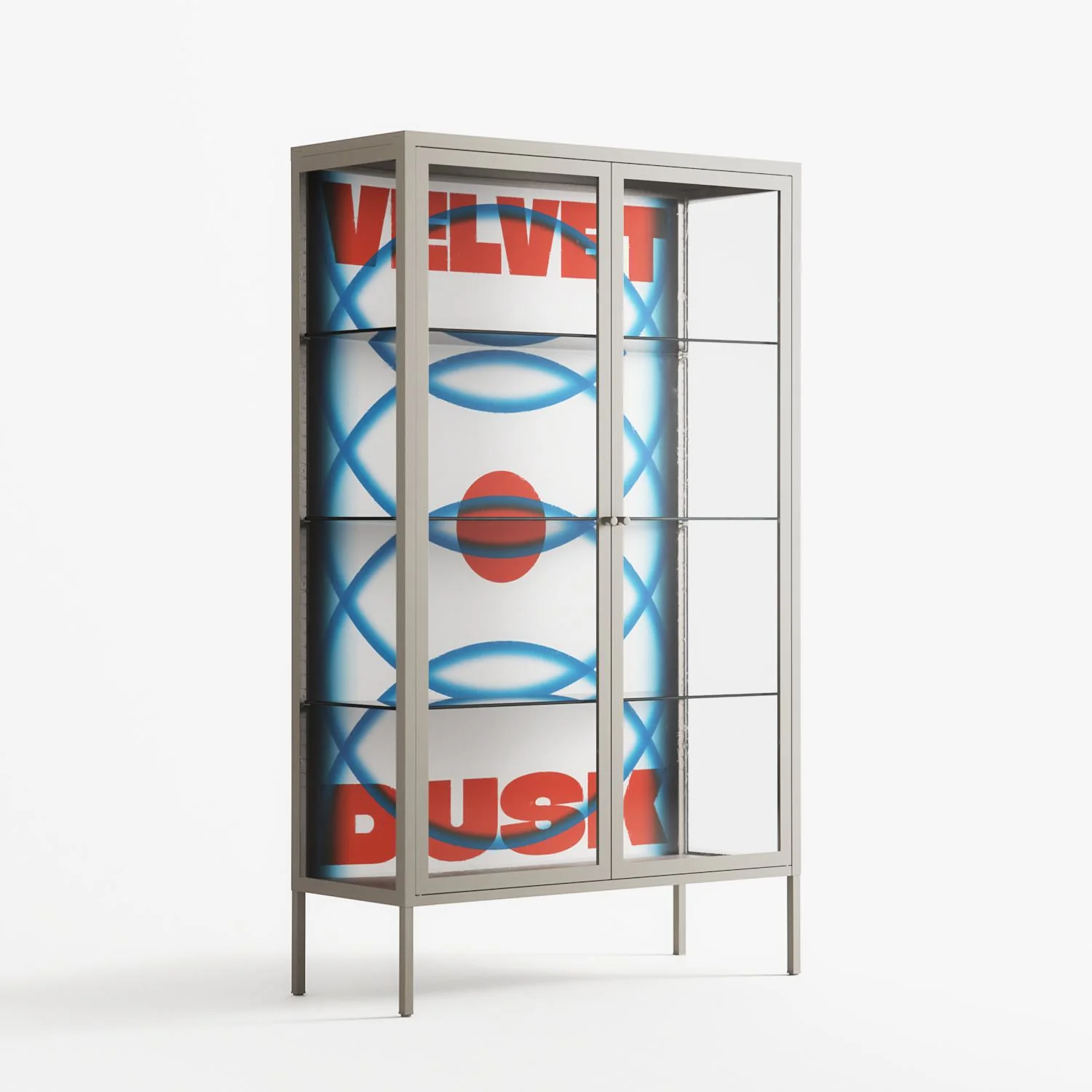 Velvet Dusk - Cabinet - Oluwasheyi Adebayo - Pebble - Clear glass - Image 4