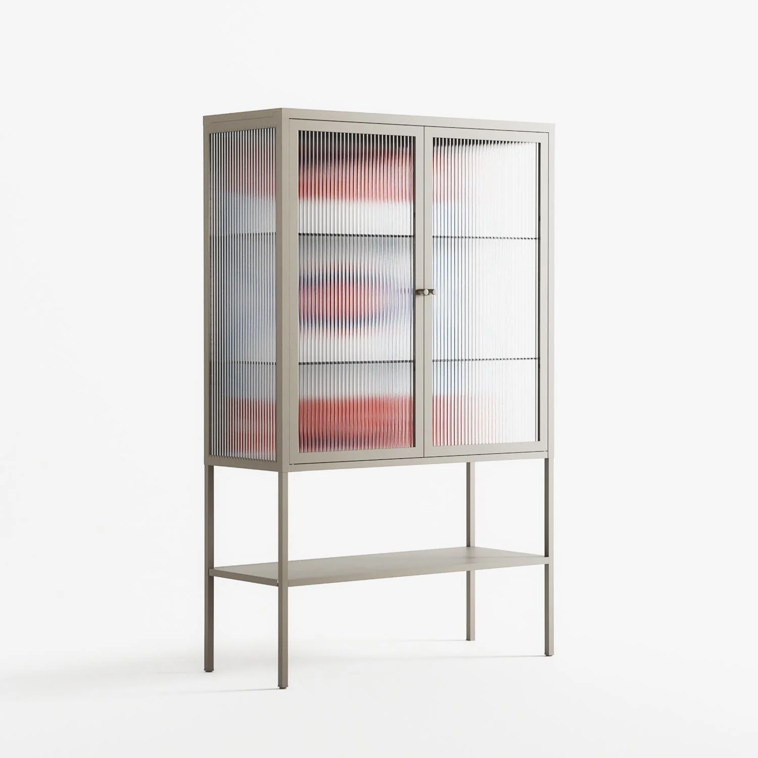 Velvet Dusk - Loft Cabinet - Oluwasheyi Adebayo - Pebble - Reeded glass - Image 4