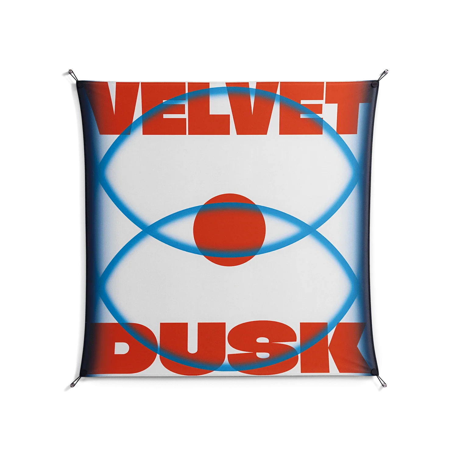 Velvet Dusk - Work On Wall - Oluwasheyi Adebayo - Black - 140 x 140 cm