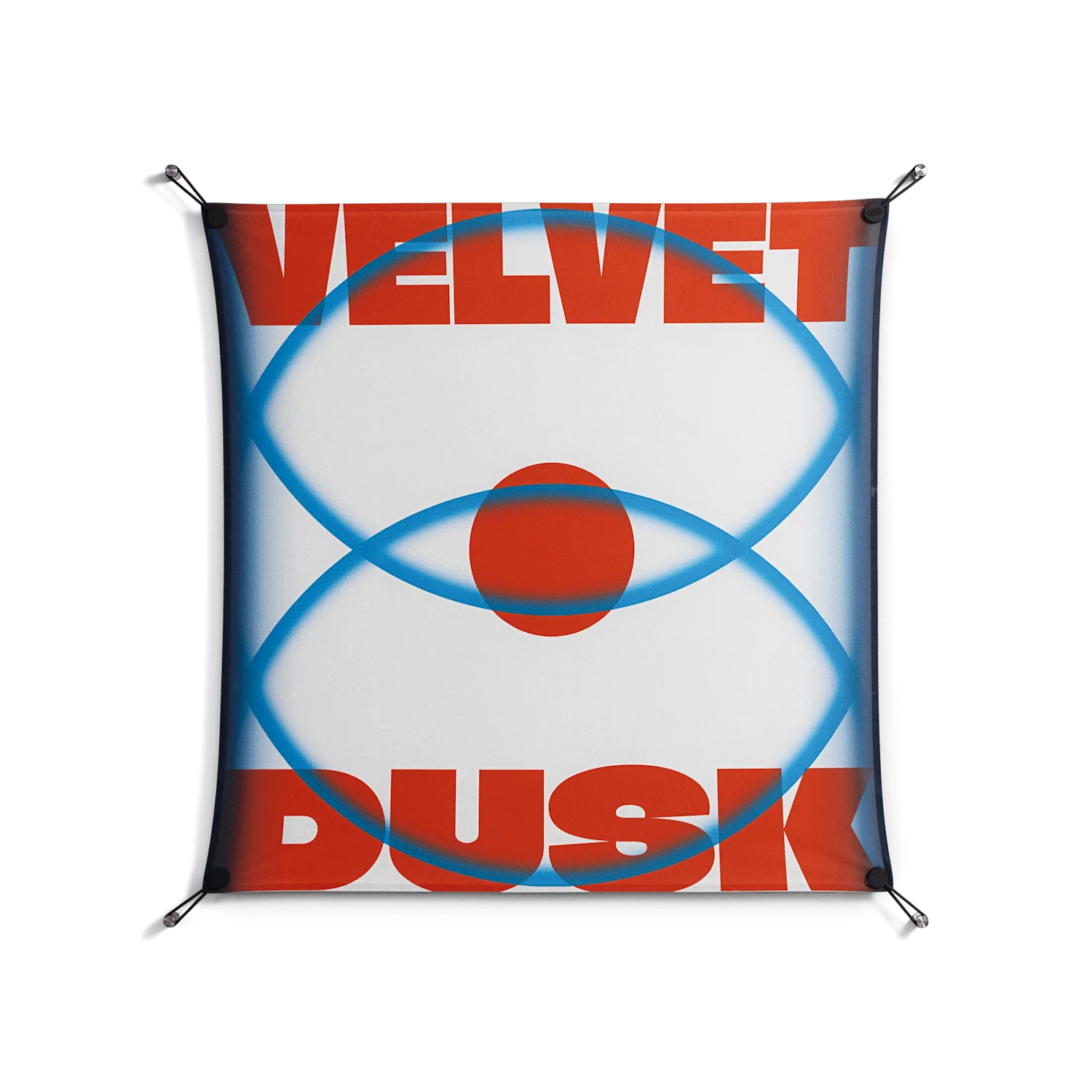 Velvet Dusk - Work On Wall - Oluwasheyi Adebayo - Black - 90 x 90 cm