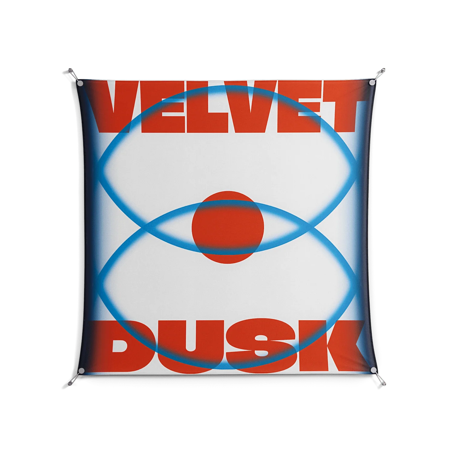 Velvet Dusk - Work On Wall - Oluwasheyi Adebayo - Silver - 140 x 140 cm