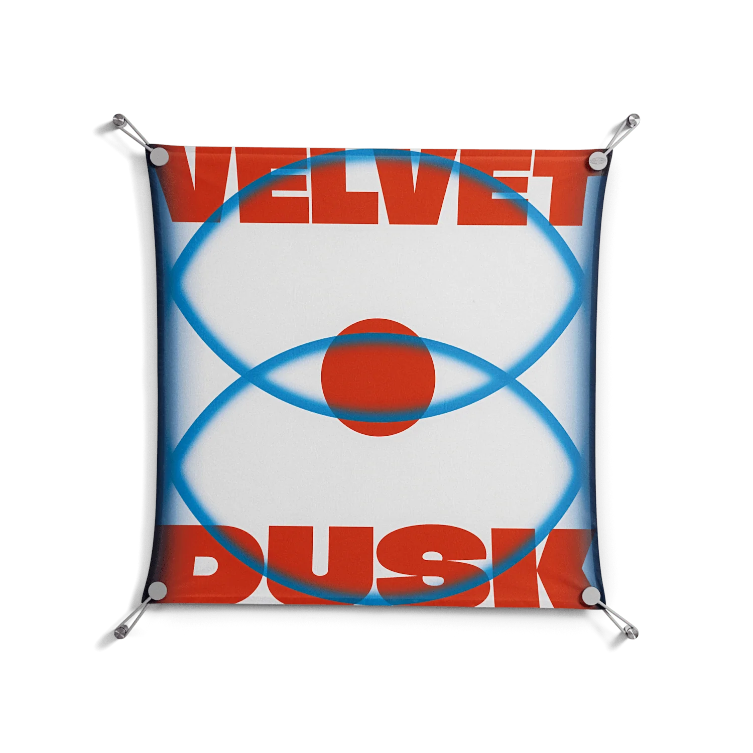 Velvet Dusk - Work On Wall - Oluwasheyi Adebayo - Silver - 70 x 70 cm