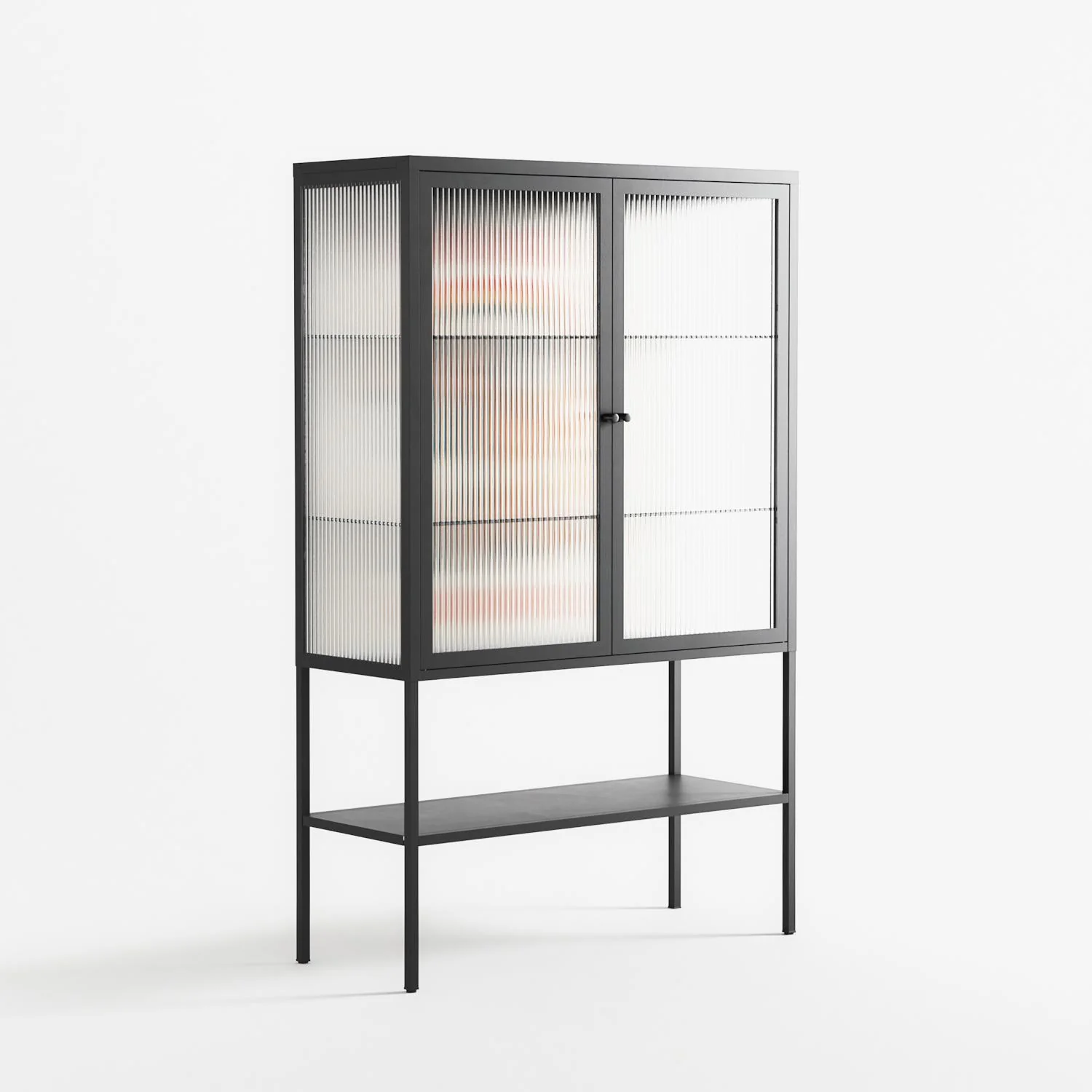 Vibing With The Universe - Loft Cabinet - Aley Wild - Antracite - Reeded glass - Image 4