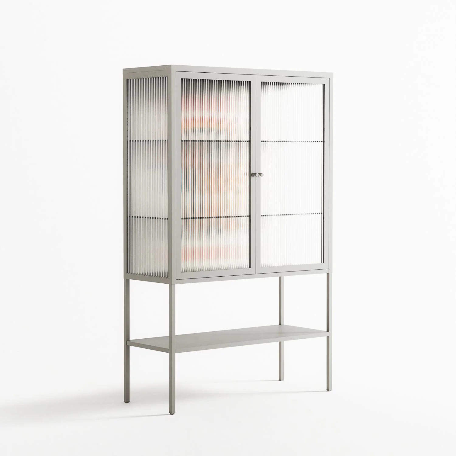Vibing With The Universe - Loft Cabinet - Aley Wild - Chalk - Reeded glass - Image 4
