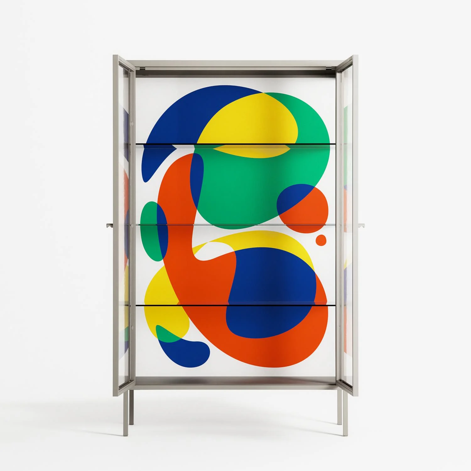 Vibrante - Cabinet - Vratislav Pecka - Pebble - Clear glass - Image 3