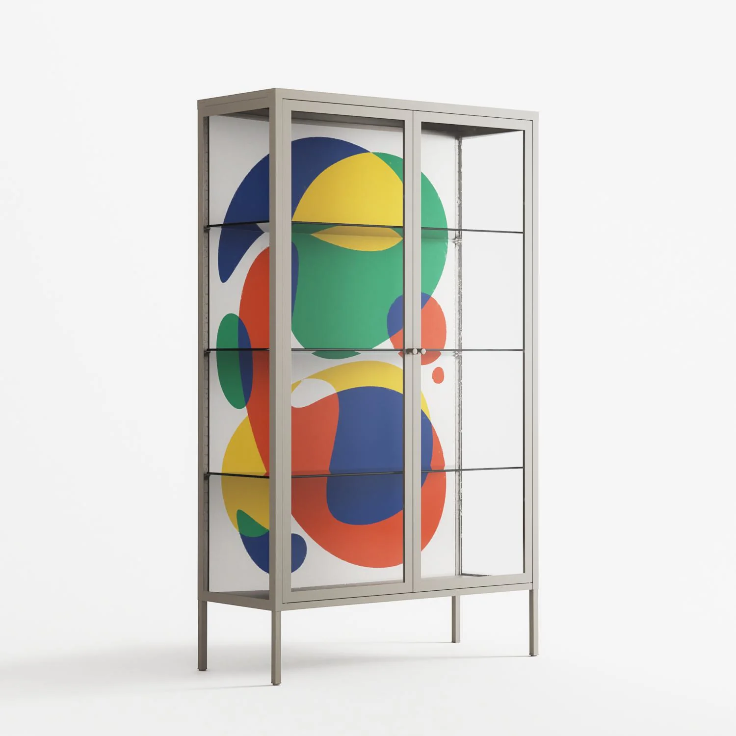 Vibrante - Cabinet - Vratislav Pecka - Pebble - Clear glass - Image 4
