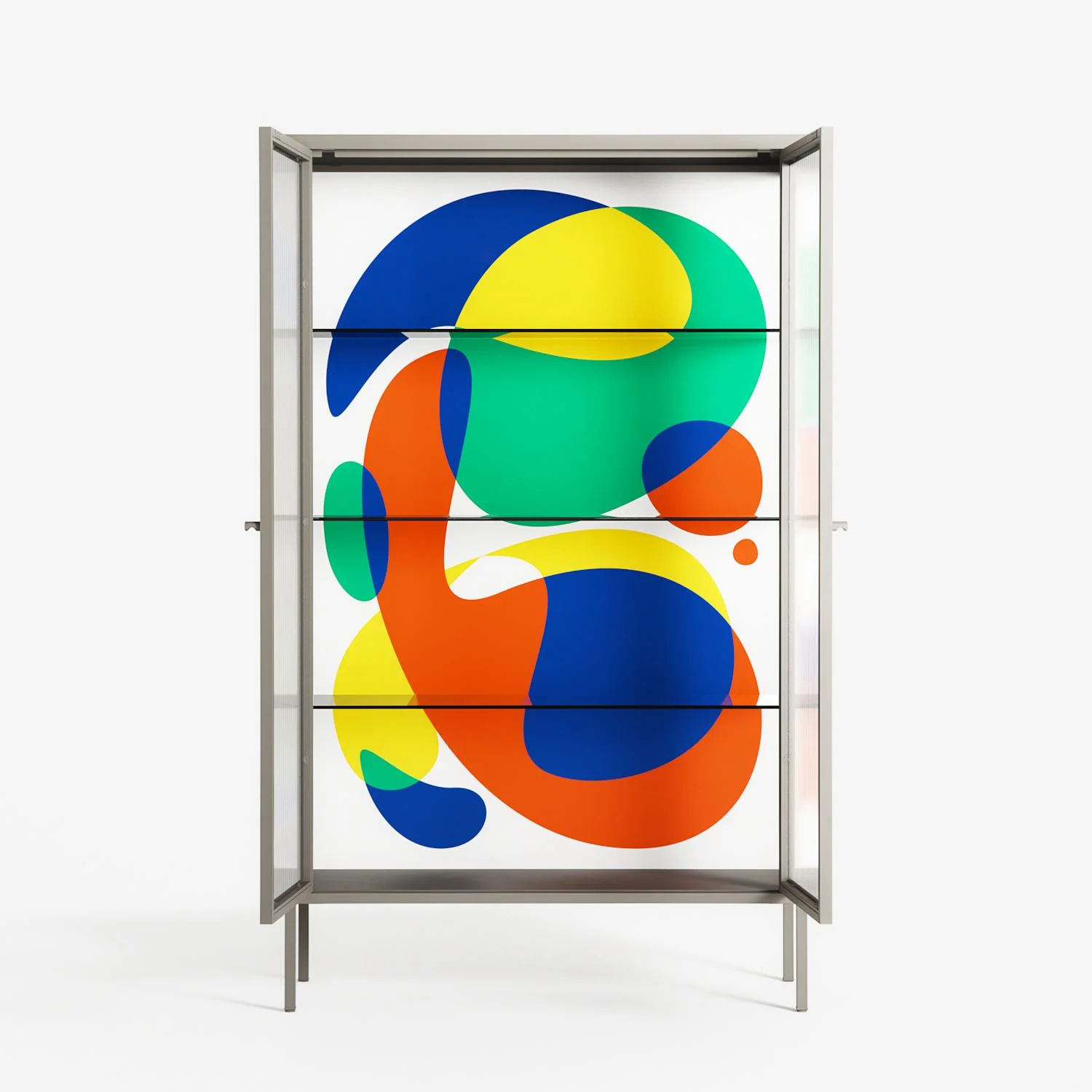 Vibrante - Cabinet - Vratislav Pecka - Pebble - Reeded glass - Image 3