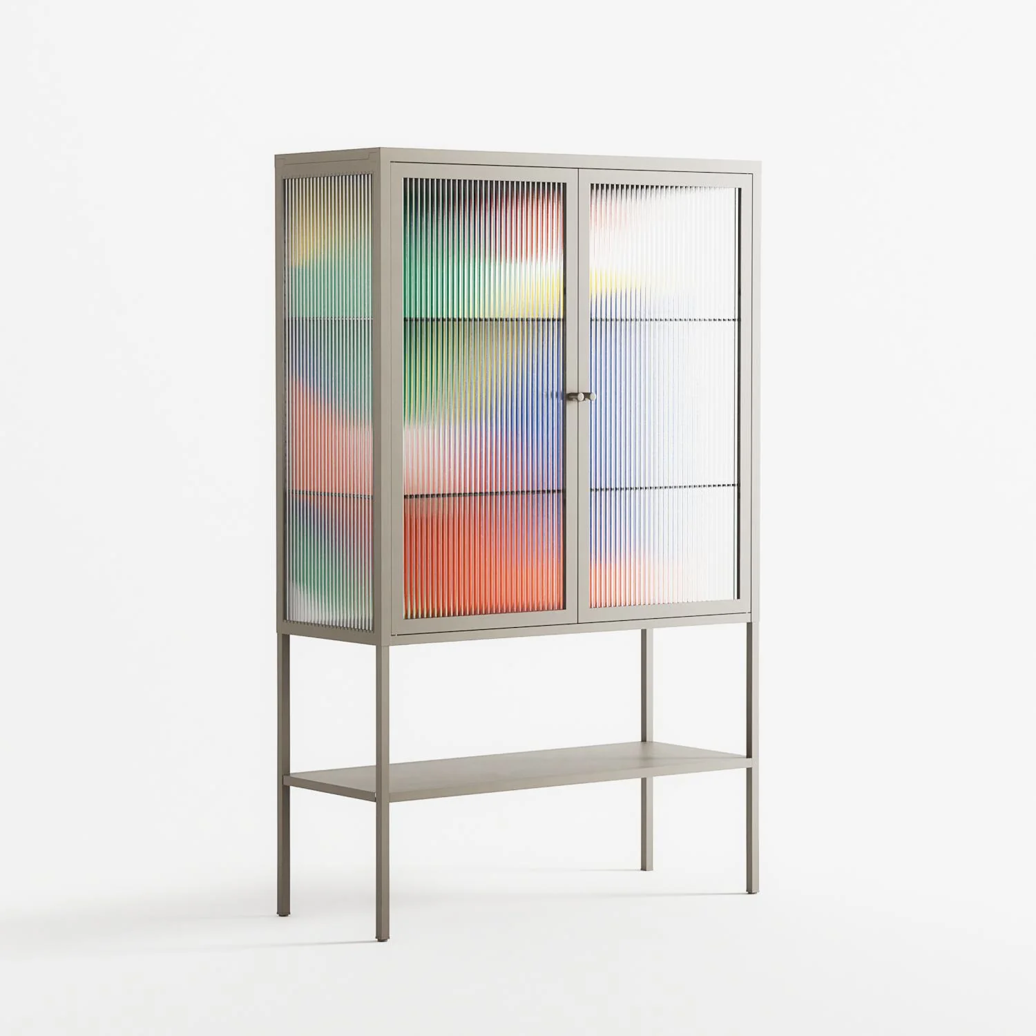 Vibrante - Loft Cabinet - Vratislav Pecka - Pebble - Reeded glass - Image 4