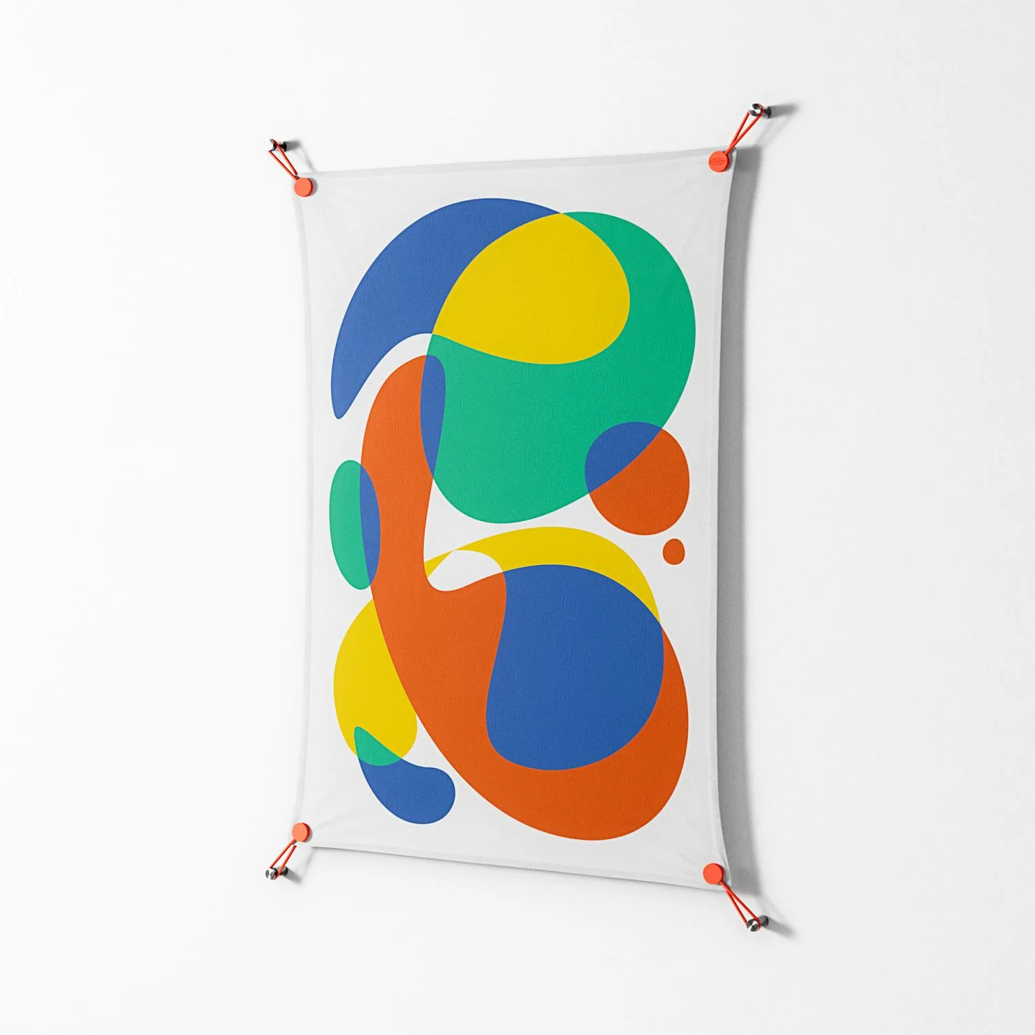 Vibrante - Work On Wall - Vratislav Pecka - Orange - 70 x 100 cm - Image 2
