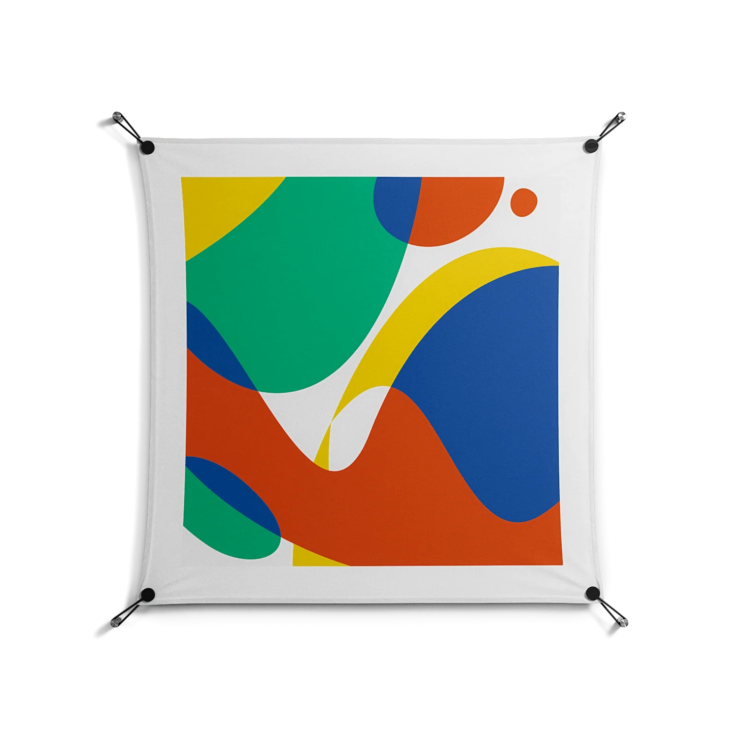 Vibrante Zoom - Work On Wall - Vratislav Pecka - Black - 90 x 90 cm