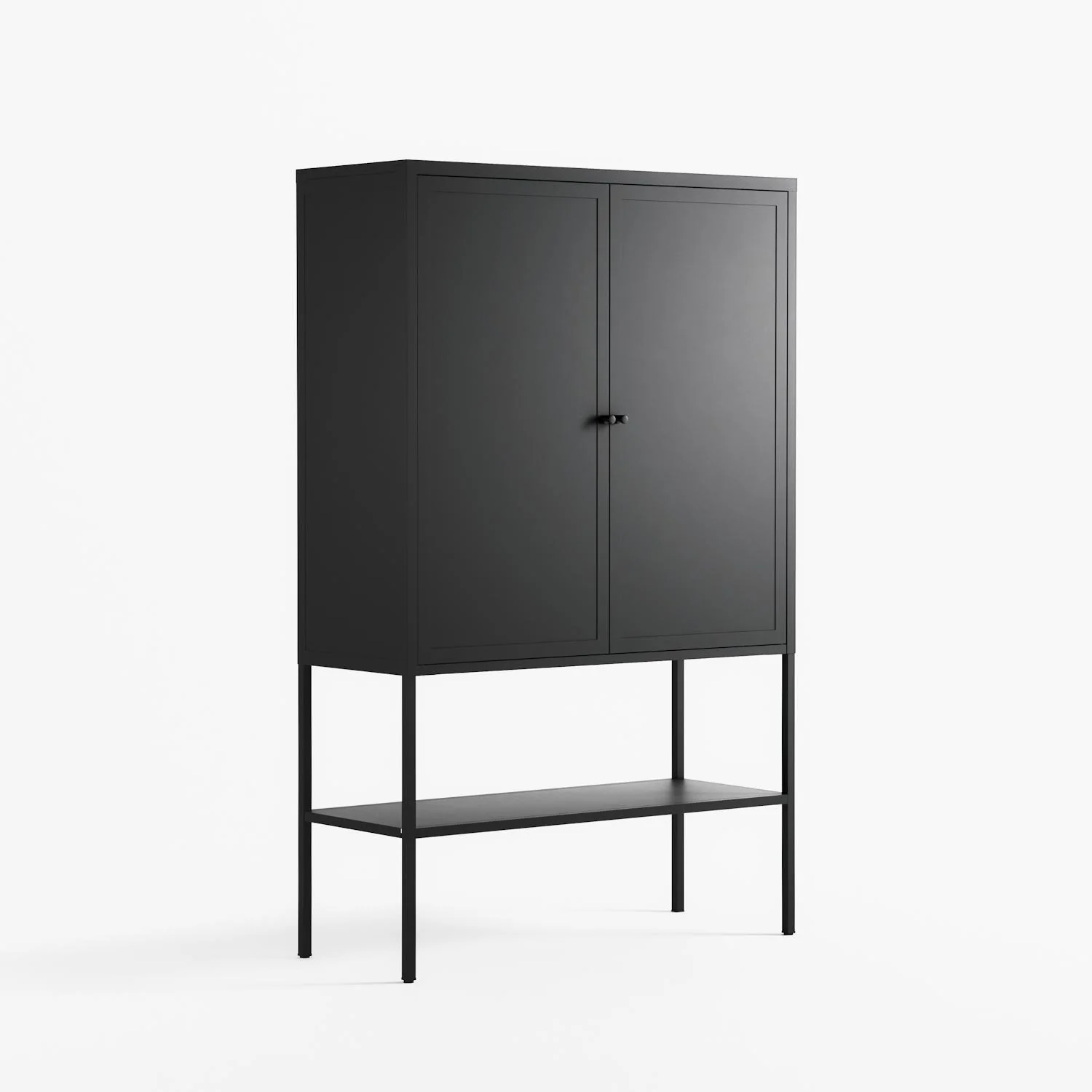 Vitrine - Loft Cabinet - Antracite - Metal Front - Image 3