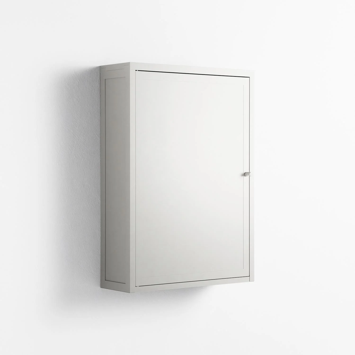 Vitrine - Wall Cabinet - Chalk - Metal Front - Image 3