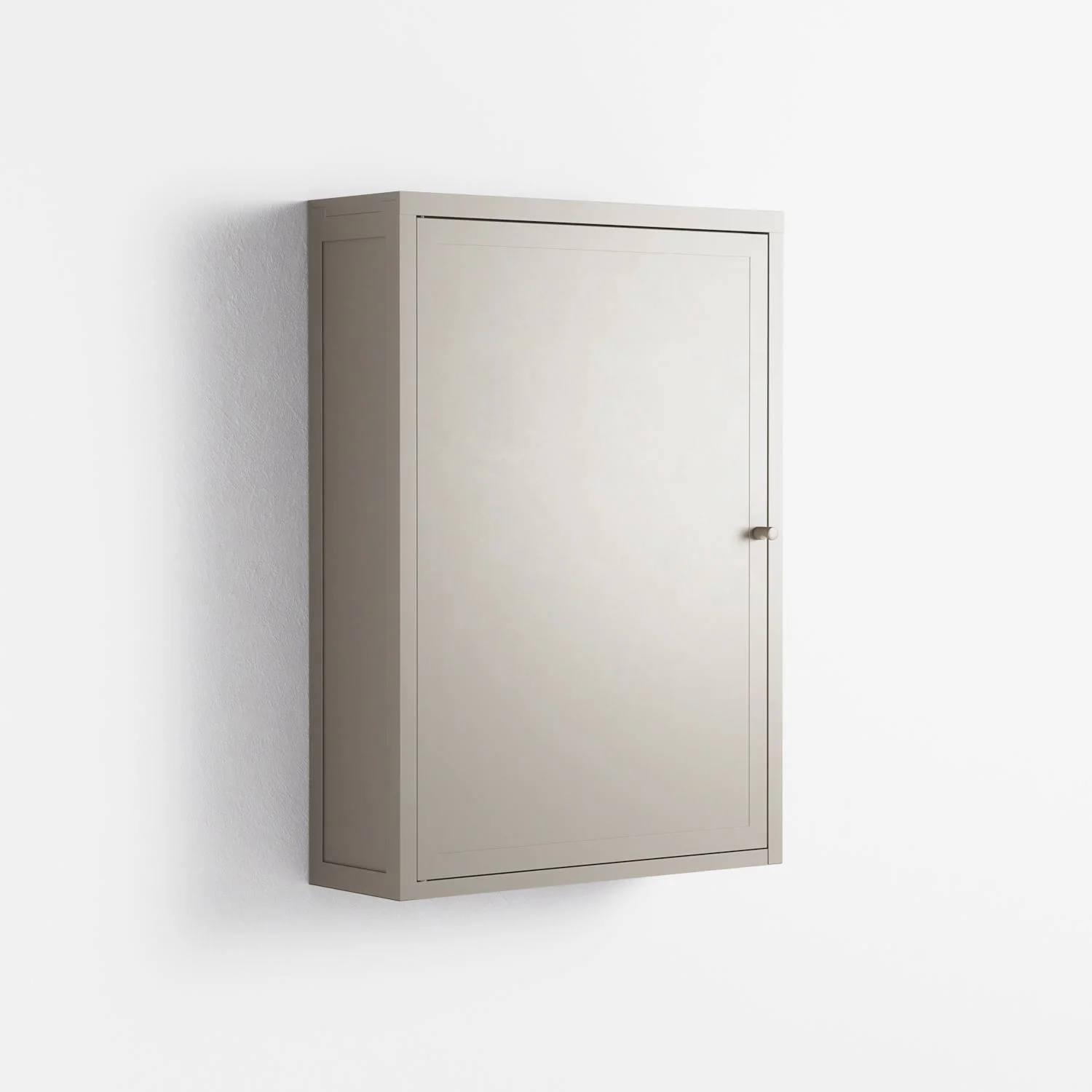 Vitrine - Wall Cabinet - Pebble - Metal Front - Image 3