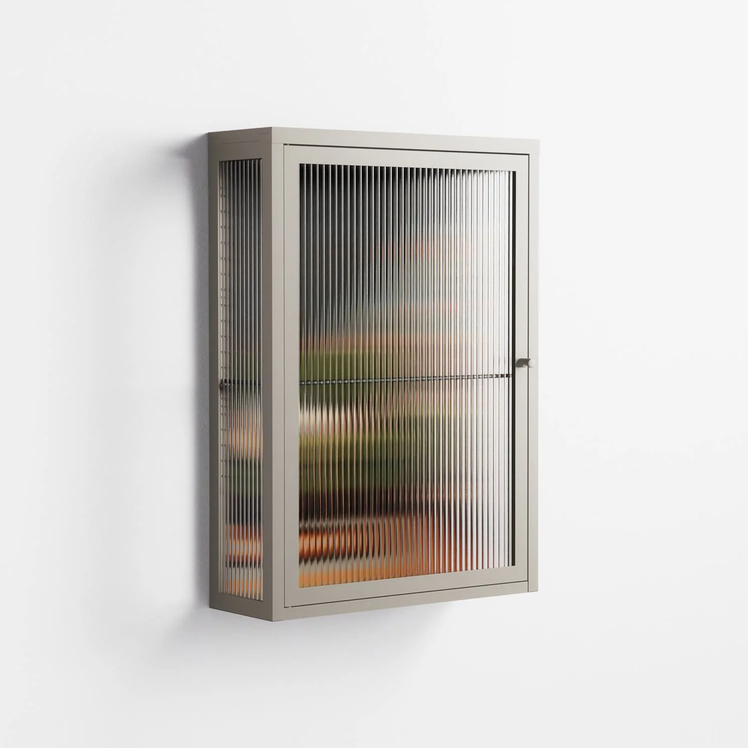 Waiting Game - Wall Cabinet - Kristin Eriksson - Pebble - Reeded glass - Image 4