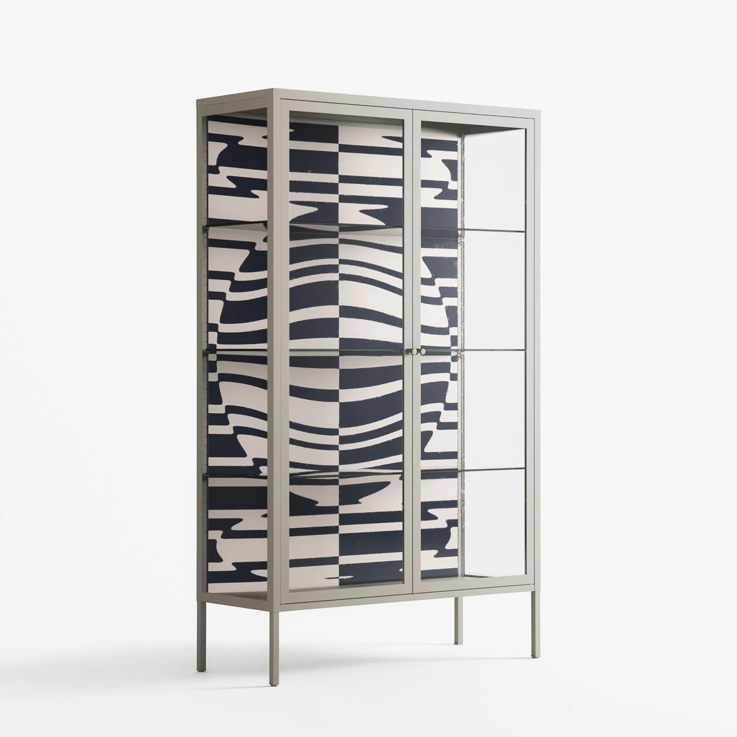 Wave Lens - Cabinet - Oluwasheyi Adebayo - Pebble - Clear glass - Image 4