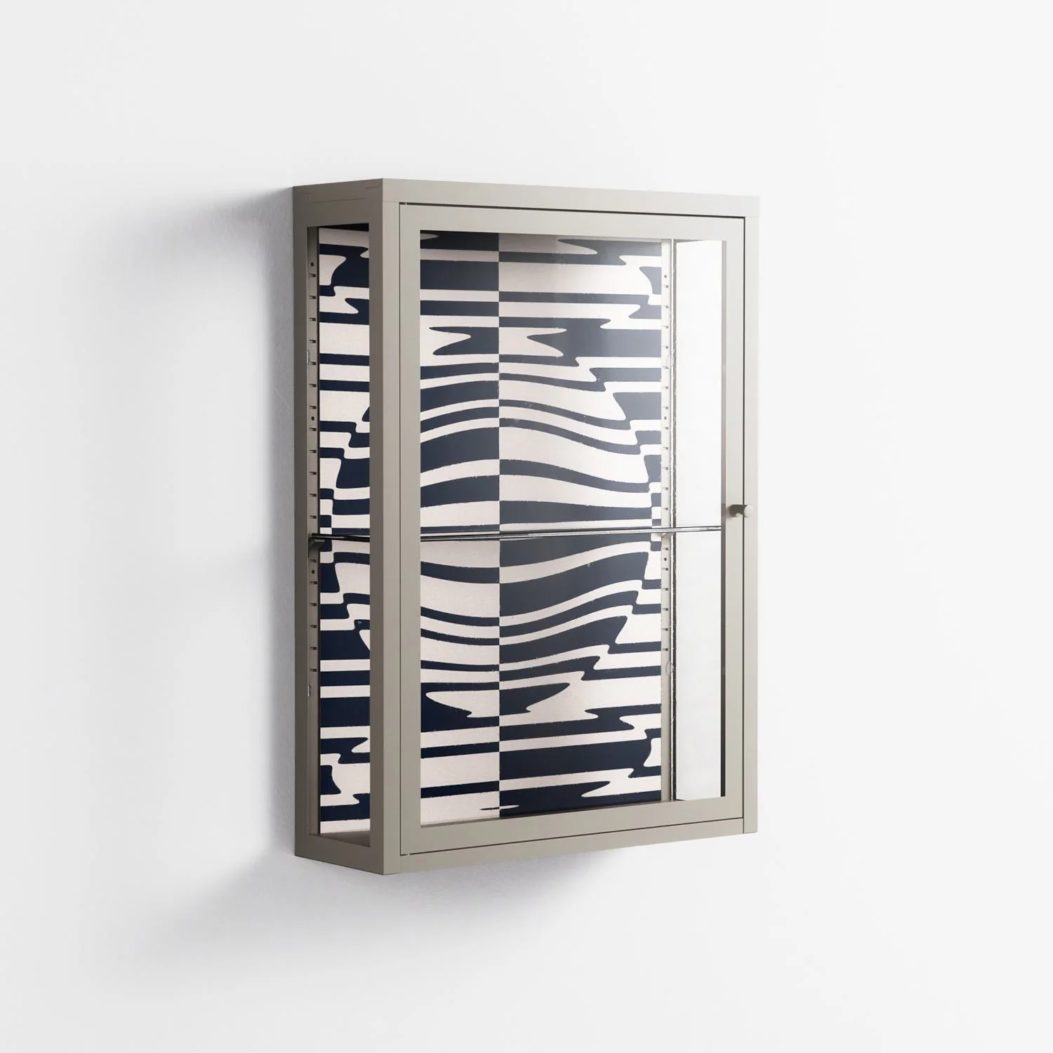 Wave Lens - Wall Cabinet - Oluwasheyi Adebayo - Pebble - Clear glass - Image 4