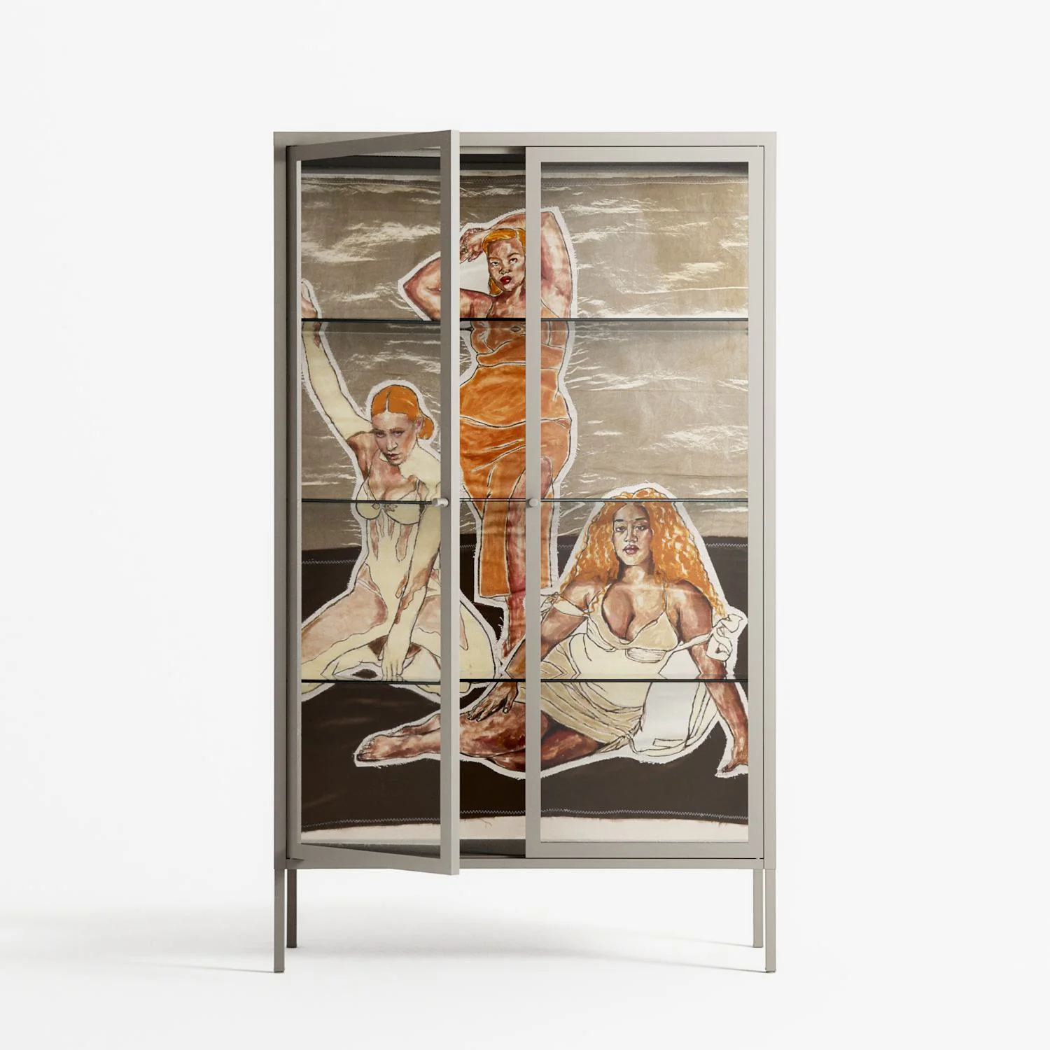 We Are Who We Are - Cabinet - Sophie Goudman-Peachey - Pebble - Clear glass - Image 2
