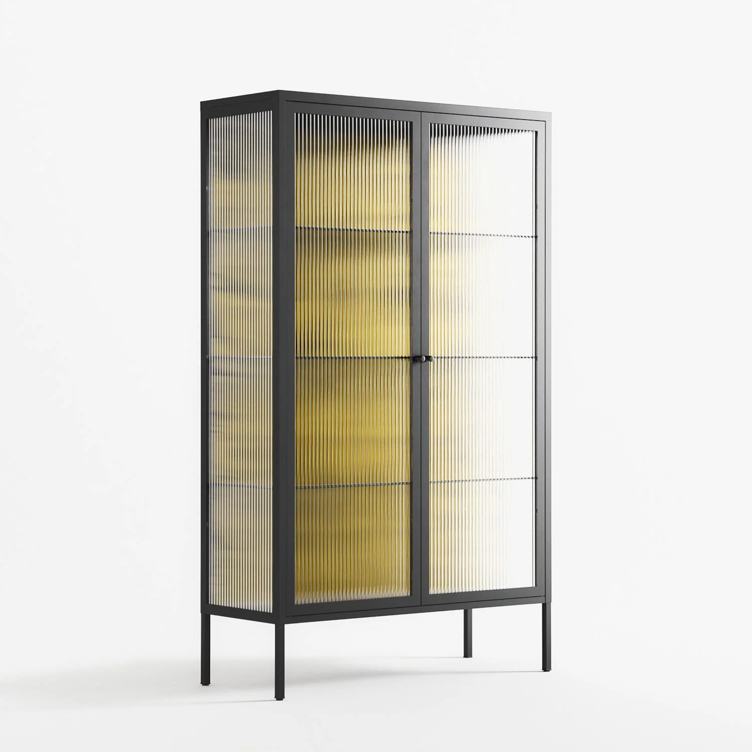 What a Mess - Cabinet - Craig Watkins - Antracite - Reeded glass - Image 4