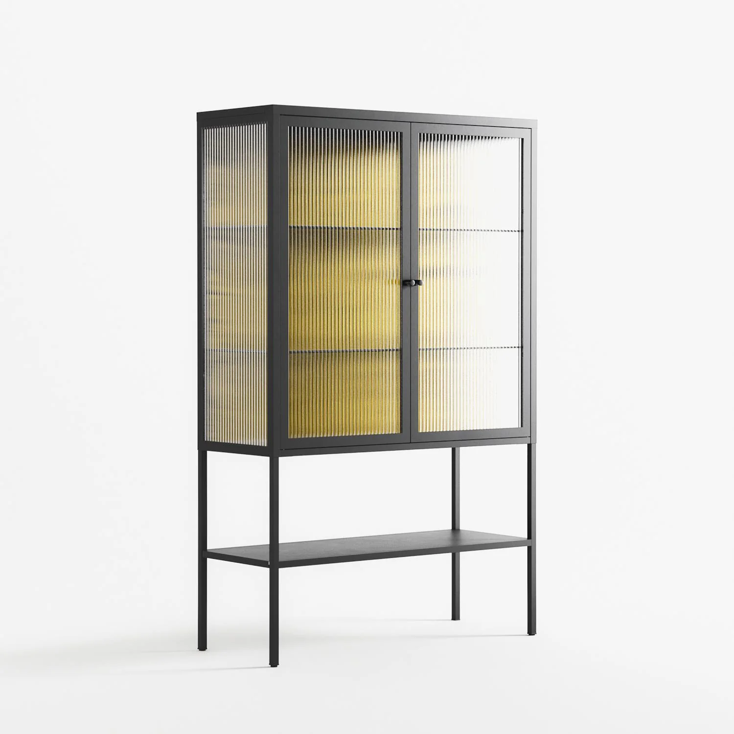 What a Mess - Loft Cabinet - Craig Watkins - Antracite - Reeded glass - Image 4