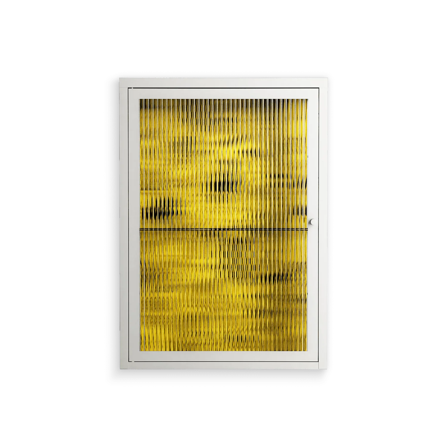 What a Mess - Wall Cabinet - Craig Watkins - Chalk - Reeded glass