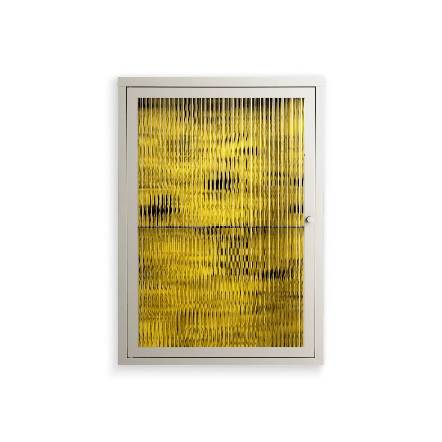 What a Mess - Wall Cabinet - Craig Watkins - Pebble - Reeded glass