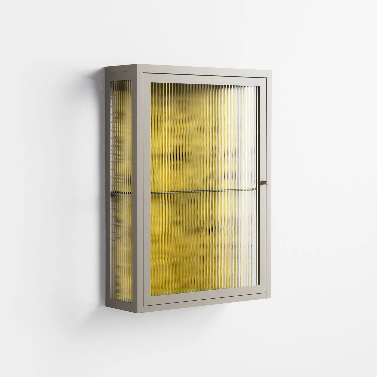 What a Mess - Wall Cabinet - Craig Watkins - Pebble - Reeded glass - Image 4