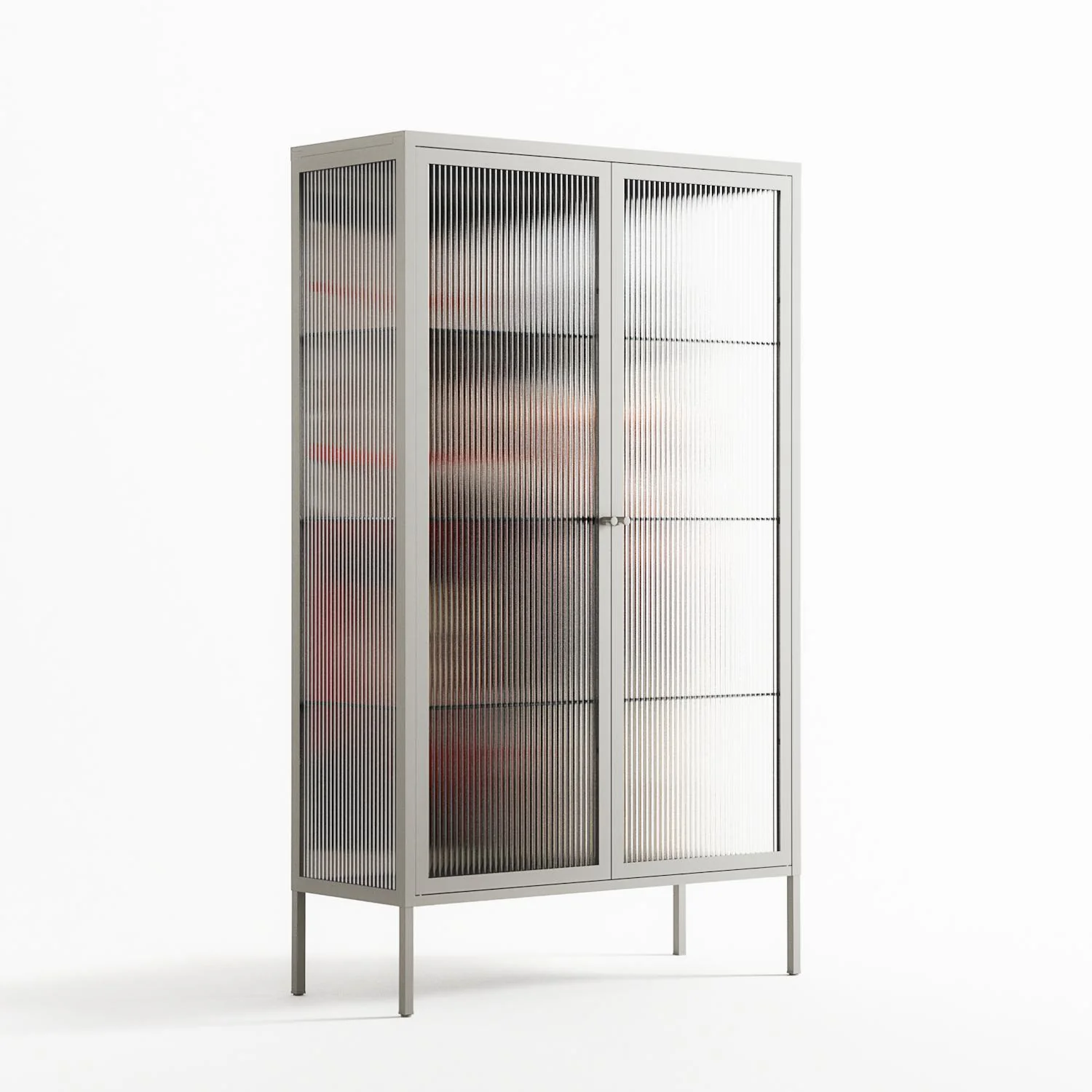 Where We Belong - Cabinet - Sophie Goudman-Peachey - Chalk - Reeded glass - Image 4