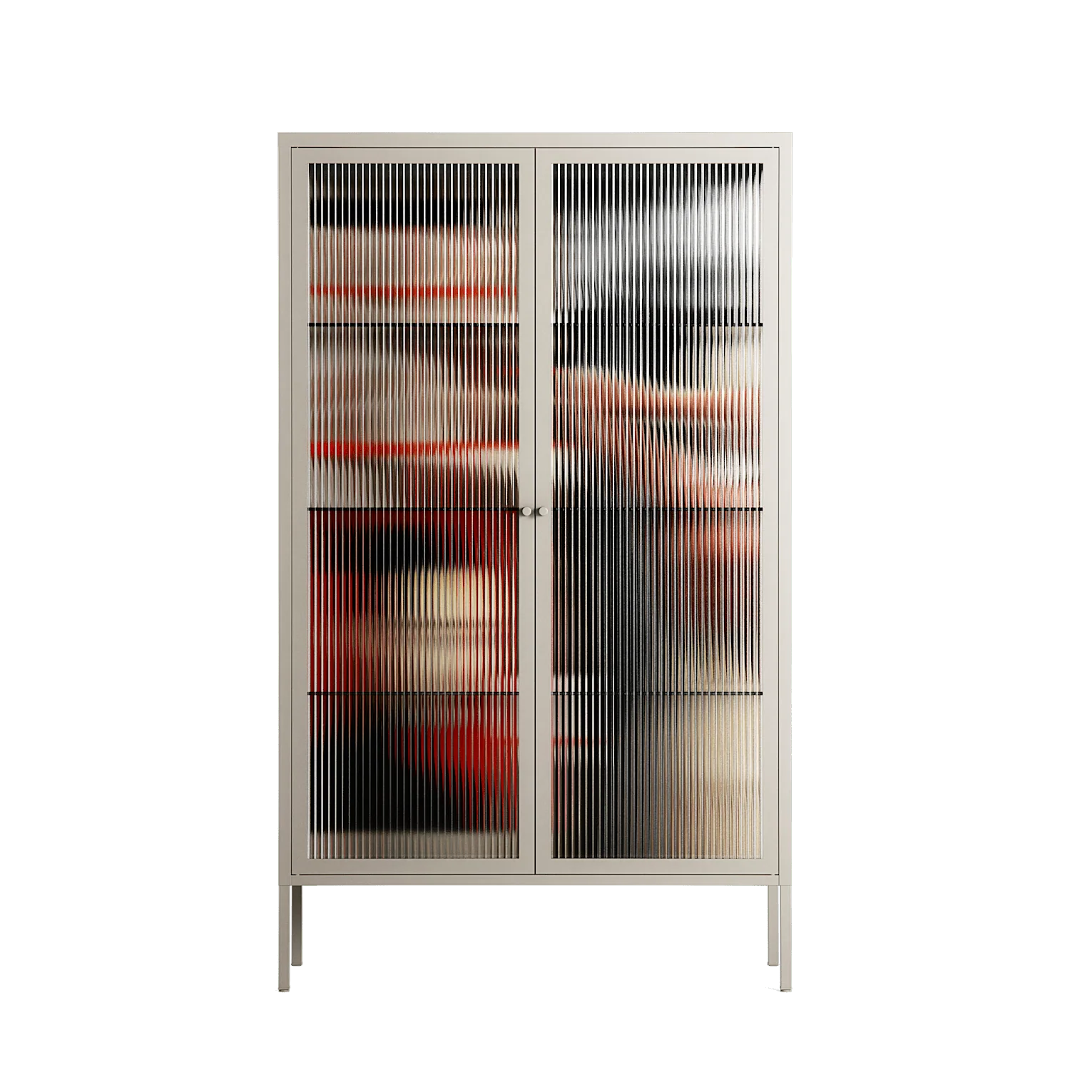 Where We Belong - Cabinet - Sophie Goudman-Peachey - Pebble - Reeded glass