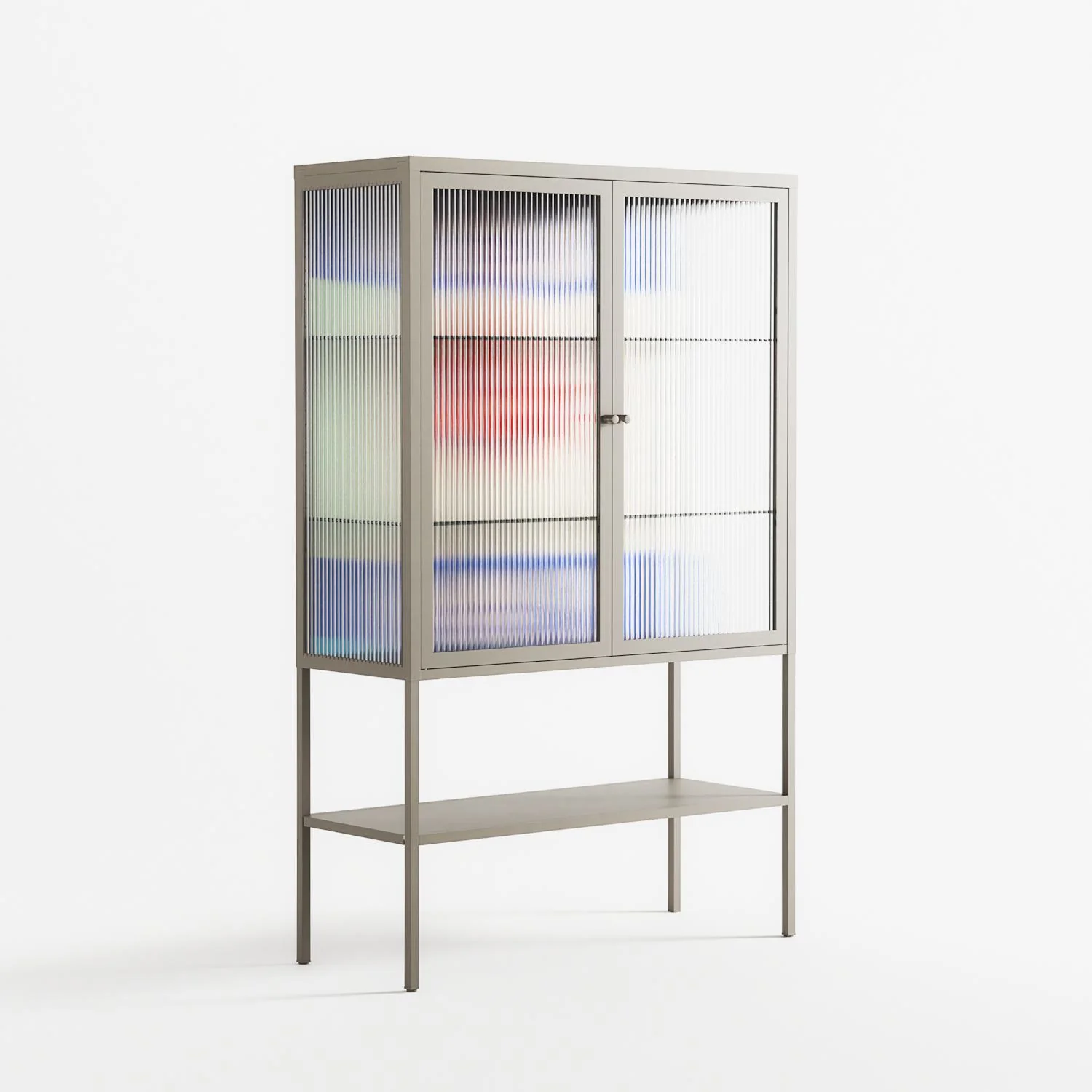 Wino Wagon - Loft Cabinet - Ciara Wade - Pebble - Reeded glass - Image 4