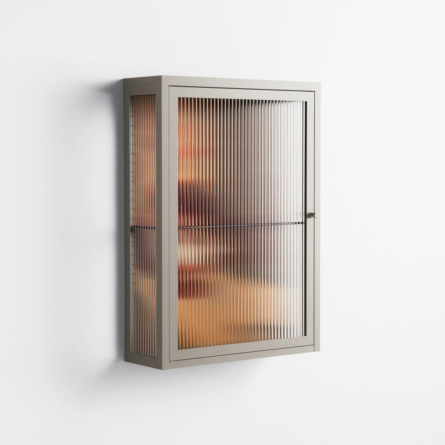 Women In Ballchair - Wall Cabinet - Kristin Eriksson - Pebble - Reeded glass - Image 4