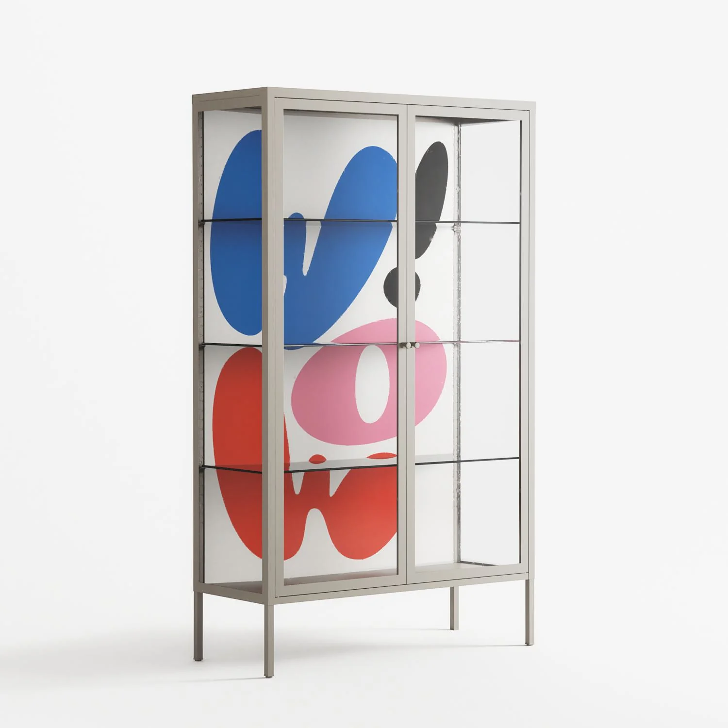 Wow - Cabinet - Vratislav Pecka - Pebble - Clear glass - Image 4