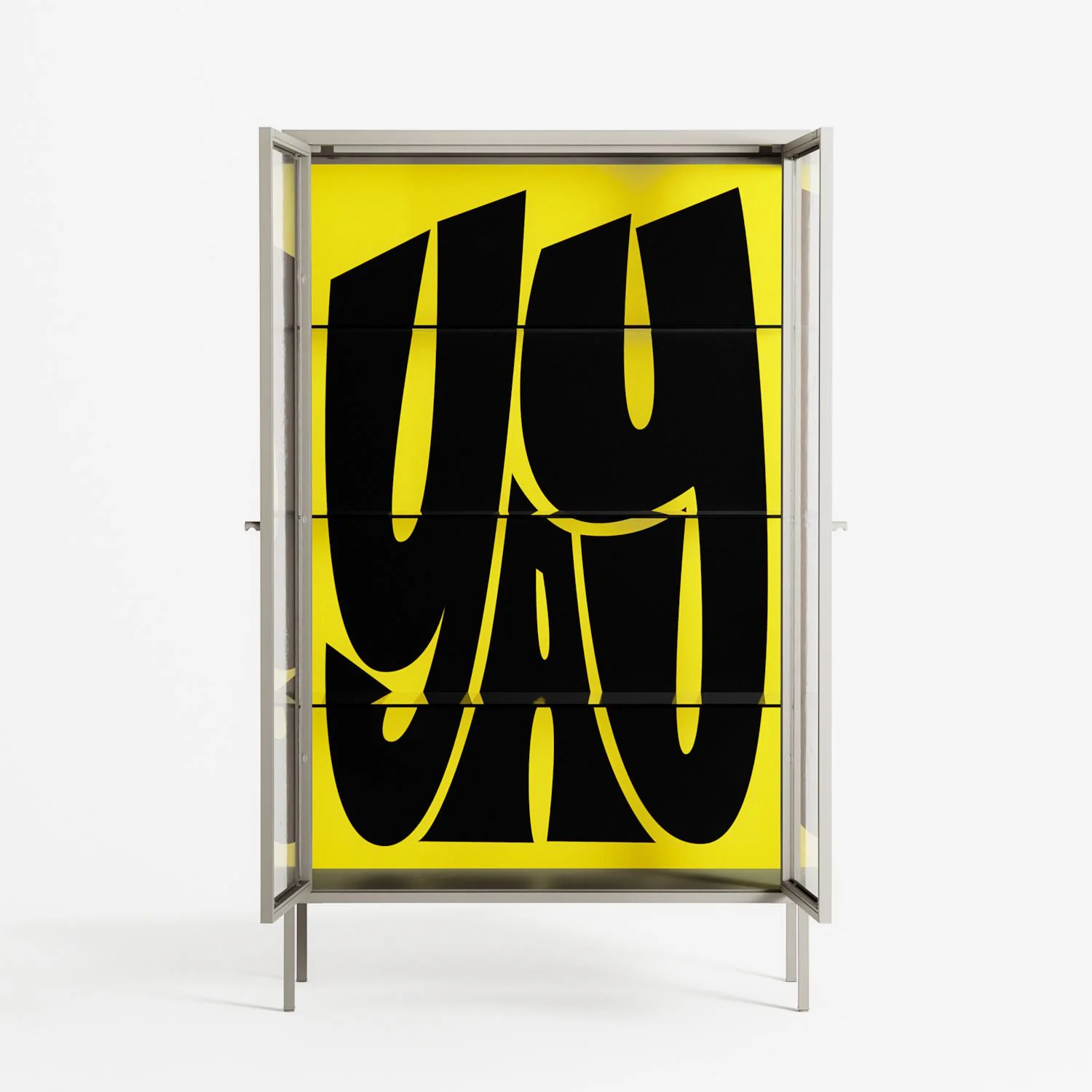 Yay - Cabinet - Vratislav Pecka - Pebble - Clear glass - Image 3