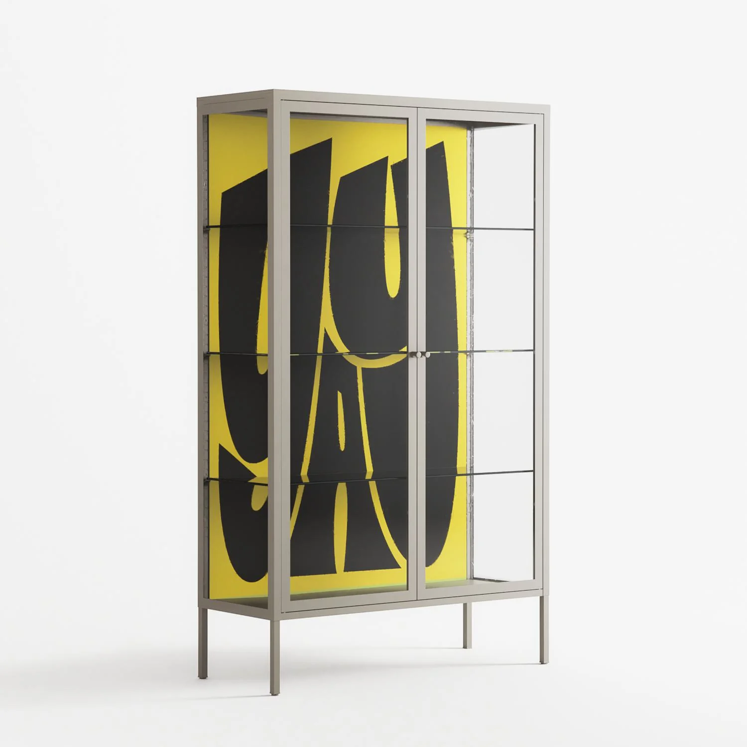 Yay - Cabinet - Vratislav Pecka - Pebble - Clear glass - Image 4