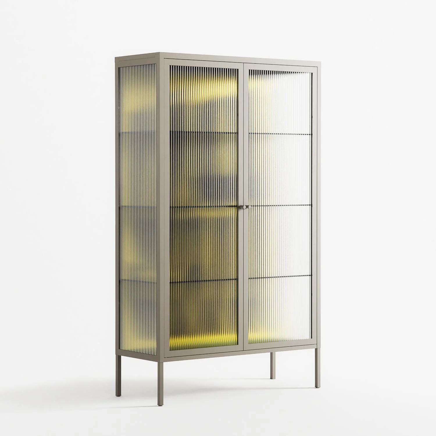 Yay - Cabinet - Vratislav Pecka - Pebble - Reeded glass - Image 4