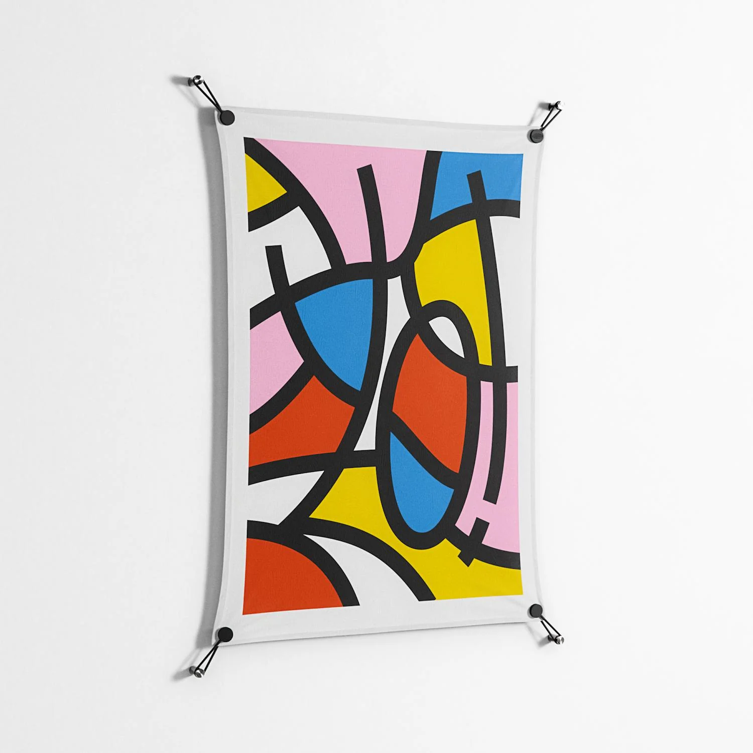 Yo - Work On Wall - Vratislav Pecka - Black - 70 x 100 cm - Image 2
